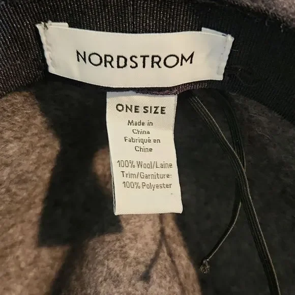 Nordstrom charcoal fedora! - Picture 5 of 5